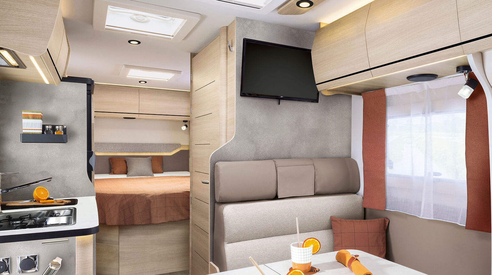 FOTOS VOM INNENRAUM RAPIDO Reisemobil C50